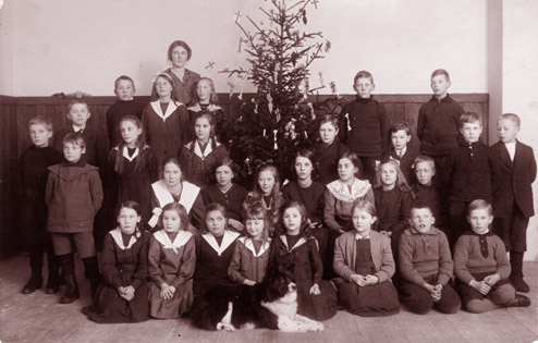 Skolan i Becken 1922